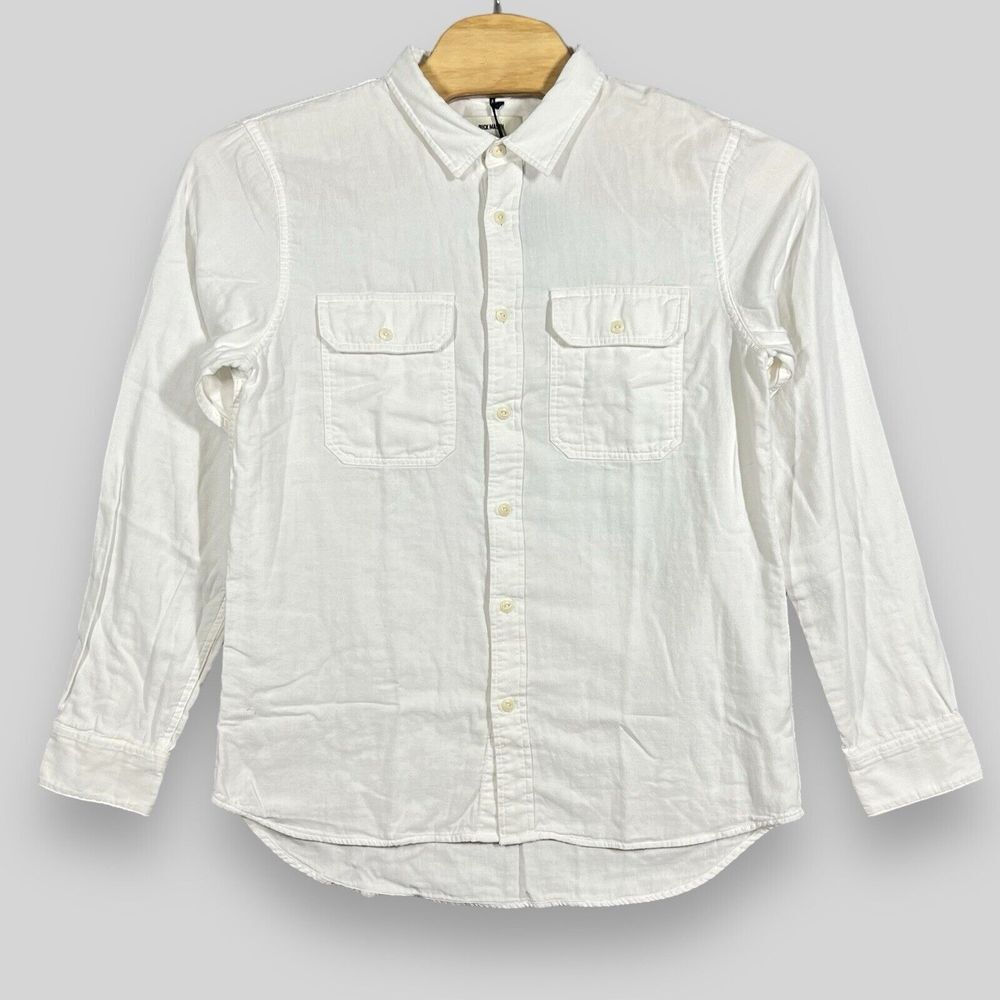 Buck Mason White Casual Button Down Shirt